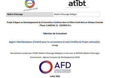 Recrutement ATIBT CONGO