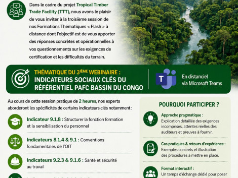 Flash Webinaire de Formation PAFC 22 octobre : une troisième session consacrée aux indicateurs sociaux clés